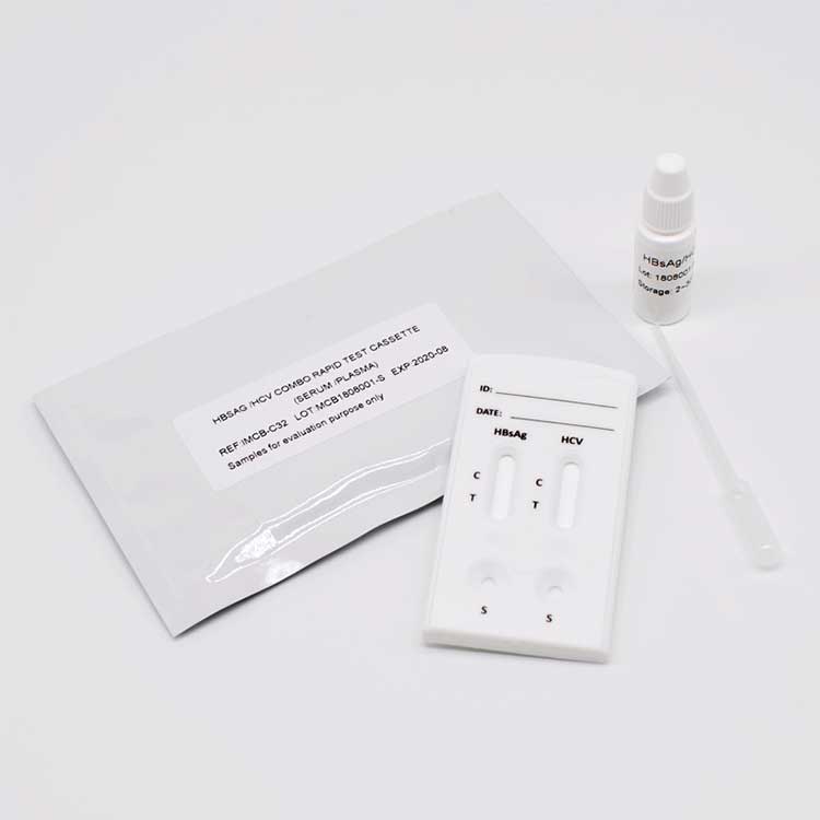 2 Dina 1 Hbsag Hcv Combo 2 Panel Rapid Test Kit