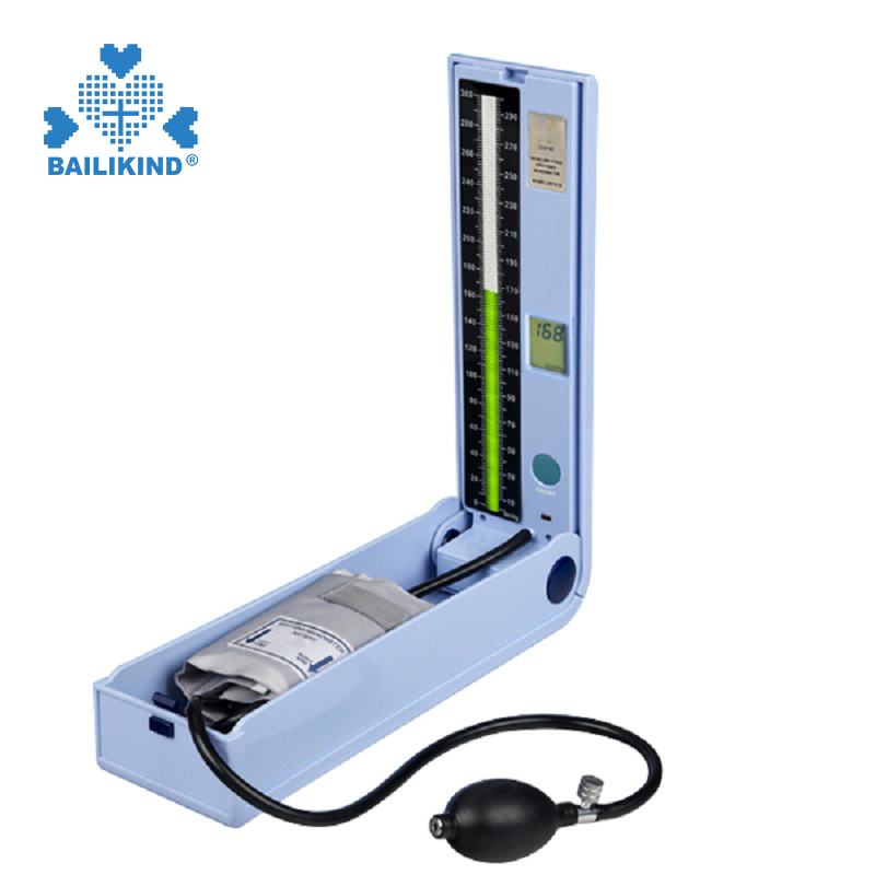 Métode ngagunakeun Mercury Sphygmomanometer