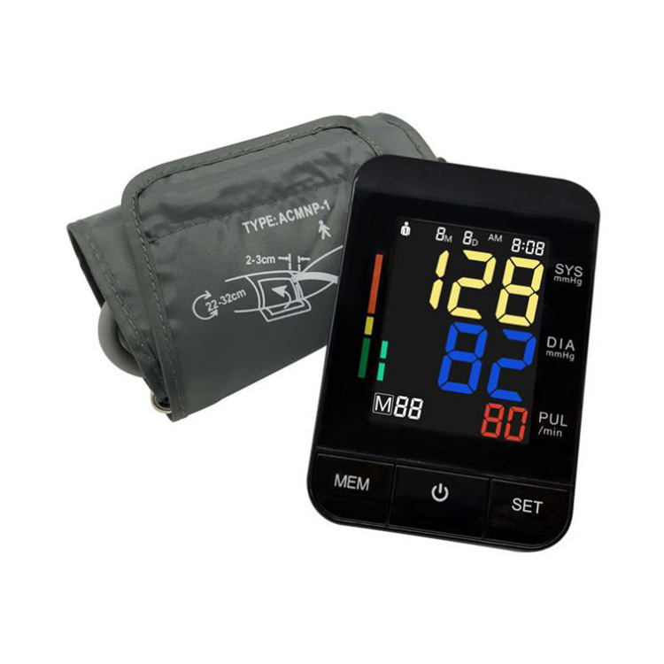 Otomatis Portabel Upper Arm Digital Aneroid Sphygmomanometer