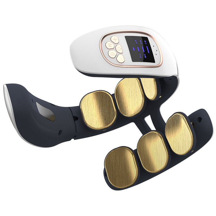 Serviks Vertebra Impulse Physiotherapeutic Akupungtur Terapi Magnétik Relief Nyeri Alat Electric Pulse Neck Massager