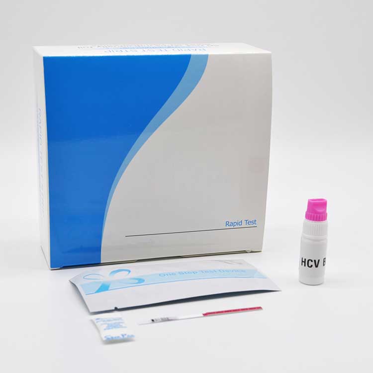 Sensitipitas Tinggi Virus Hépatitis C One Step Rapid Test Strip