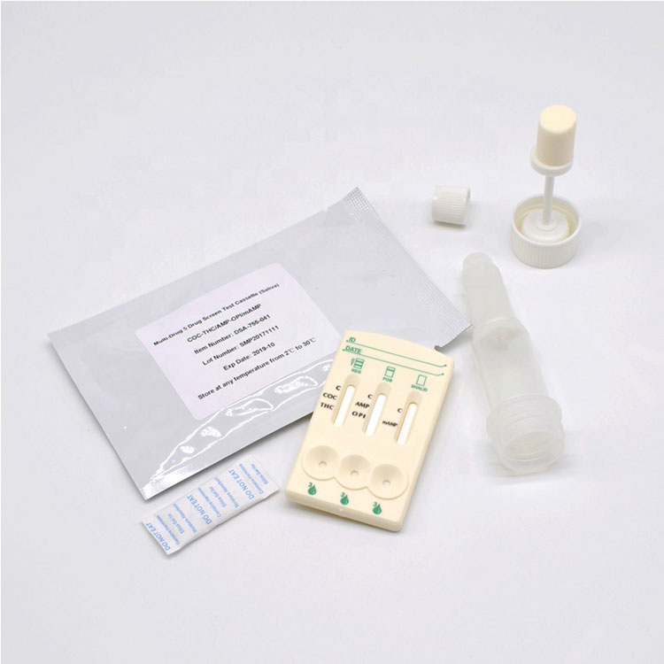 Rapid One Step ciduh Multi Uji Narkoba 5 Dina 1 Drugtest Panel